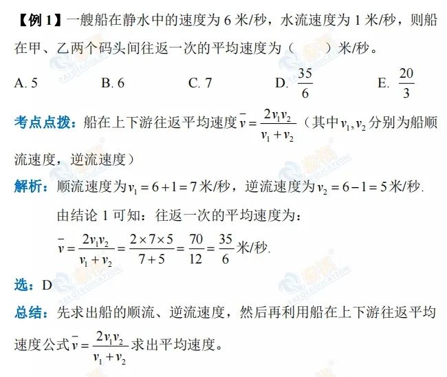 管綜數(shù)學(xué)應(yīng)用題解題技巧之水流問題